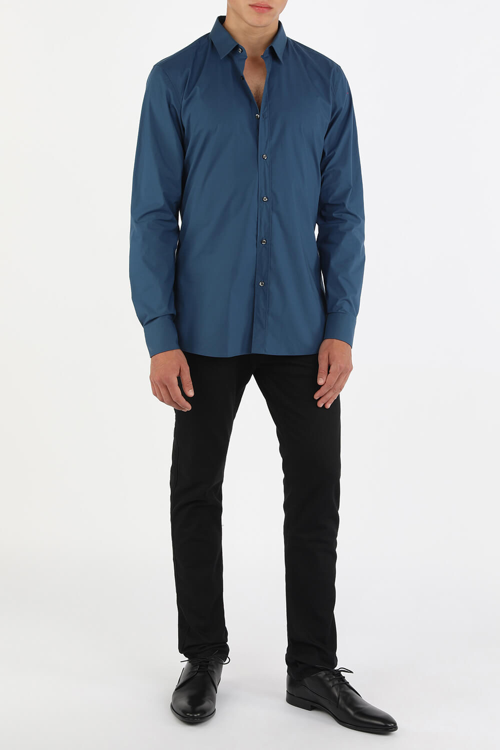 Blue Buttoned Down Shirt